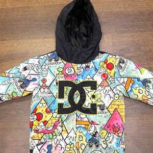 DC Kids Size 4/5 Snow Bib and Jacket Waterproof Gear